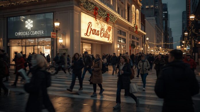 Shopping Centers During the Holidays